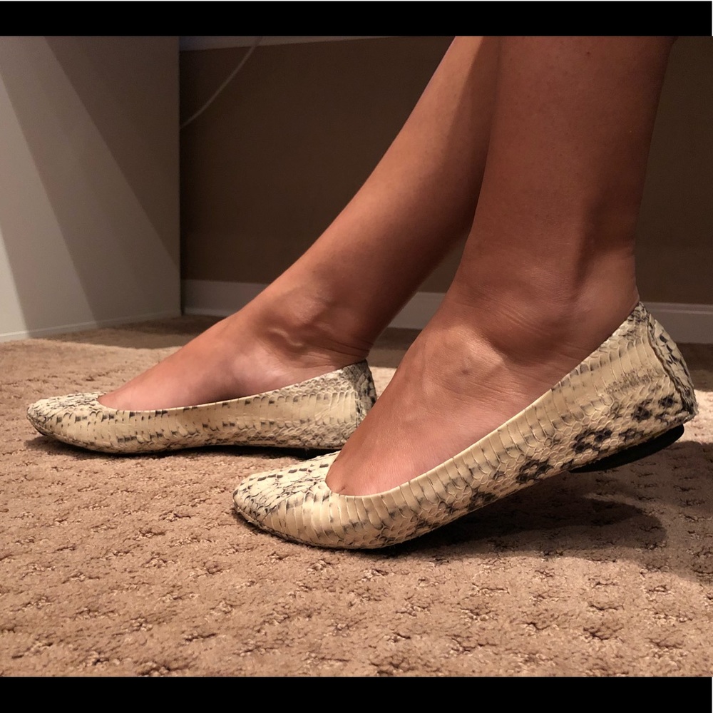 KORS Michael KORS ‘Odette’ snake ballet flat